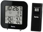 Hama Wetterstation Funk mit Au&szlig;ensensor inkl. Batterien (Wettervorhersage, misst