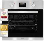 Exquisit EBE 657-2U Einbaubackofen | 59 L Backofenvolumen | Hei&szlig;luft 