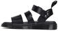 Dr. Martens Herren Gryphon Brando Black R&ouml;mersandalen, Schwarz, 39 EU