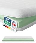 AM Qualit&auml;tsmatratzen Topper 180x190cm weich - Made in Germany - Oeko TEX