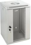 HMF 63309-07 Serverschrank 10 Zoll, 9 HE, Netzwerkschrank, Wandschrank, 10", 31,2 x