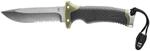 Gerber Outdoor/Survival-Messer mit Teilwellenschliff, Ultimate Survival Fixed,