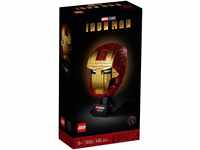LEGO 76165 Super Heroes Marvel Iron Mans Helm, Bauset, Sammlerobjekt für Erwachsene,