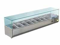 Polar Refrigeration G-Series 150W Aufsatzkühlschrank mit Glasumrandung,...
