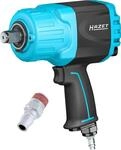Hazet Twin Turbo Schlagschrauber 9013TT, 3/4 Zoll (20 mm) Vierkant | Abtrieb...