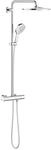 GROHE Rainshower Smartactive 310 - Duschsystem mit Thermostatbatterie (Wandmontage,