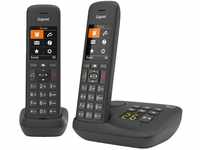 Gigaset C575A Duo - 2 Schnurlose DECT-Telefone mit Anrufbeantworter - großes