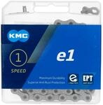 Fahrrad Kette, KMC Fahrradkette, e1 EPT, 1/2" x 3/32", 110 Glieder, 1-fach,