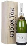 Champagne Pol Roger White Foil Brut, Methusalem