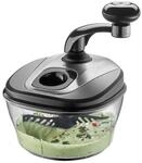 GEFU SPINO Manuelle K&uuml;chenmaschine - Multizerkleinerer & Gem&uuml;sehacker 1,5L 