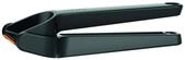 Fiskars Knoblauchpresse mit ausklappbarem Gittereinsatz und Schaber, L&auml;nge: 16 cm,