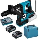 Makita HR004GM201 Akku-Kombihammer SDS-PLUS 40V max. / 4,0 Ah, 2 Akkus +...
