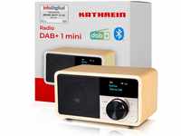 Kathrein DAB+ 1 Mini I DAB Plus Radio mit Akku I Digitalradio DAB+ & UKW mit