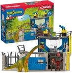 Schleich Dinosaurs | Gro&szlig;e Dino-Forschungsstation 41462 | Spielset mit 2 Dino
