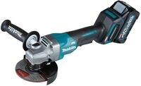 Makita GA016GM201 Akku-Winkelschleifer 40V max. / 4,0 Ah, 2 Akkus + Ladeger&auml;t im
