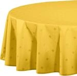 Erwin M&uuml;ller abwaschbare Tischdecke, Tischw&auml;sche Neuss im Rautendesign gelb Gr&ouml;&szlig;e
