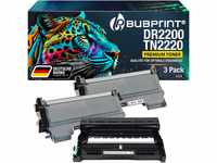 Bubprint Toner und Trommel kompatibel als Ersatz für Brother TN-2220 DR-2200...