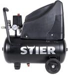 STIER Kompressor LKT 200-8-24 f&uuml;r Druckluft-Werkzeug, 1200 W, 8 bar, 24 Liter Tank,