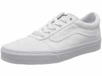 Vans Damen Ward Canvas Sneaker, Weiß ((Checkerboard) White/White W51), 40 EU