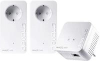 Devolo Magic 1 WiFi Multimedia Power Kit (1200Mbit, Powerline + WLAN ac, Mesh),...