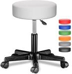 Casaria&reg; Rollhocker H&ouml;henverstellbar 10cm Polsterung 46-60 cm Sitzh&ouml;he 360&deg;