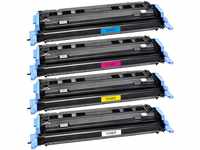 Logic-Seek 4 Toner kompatibel mit HP Color Laserjet 1600 1600N 2600 2600N...