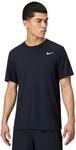 Nike Herren Dri-fit T shirt, Black/(White), S EU