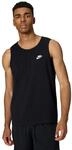 Nike Herren M NSW Club Tanktop, Schwarz (black/White), XS