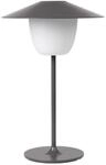 blomus Mobile LED-Tischleuchte -ANI LAMP- | Akku Tischlampe aus Aluminium | Farbe