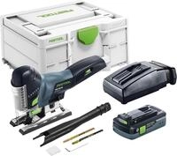 Festool Akku-Pendelstichs&auml;ge PSC 420 HPC 4,0 EBI-Plus CARVEX (mit Akkupack,