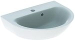 Geberit Renova Handwaschbecken, 1 Hahnloch, asymmetrischer &Uuml;berlauf, Breite:...