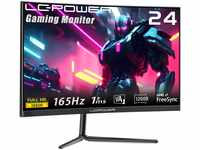 LC-Power LC-M24-FHD-165-C Gaming Monitor 23,6" Curved Full HD Display 16:9,...