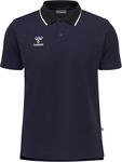 hummel Move Poloshirt blauschwarzweiss, M Unisex