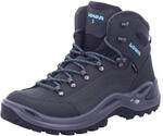 LOWA W Renegade GTX Mid S-leisten Grau - Gore-Tex Wasserdichter komfortabler Damen