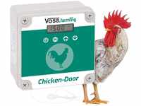 VOSS.farming Set Chicken-Door automatische Hühnertür, Türöffnung,...