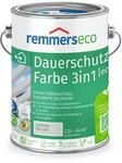 Remmers Dauerschutz-Farbe 3in1 [eco] lichtgrau (RAL 7035), 2,5 Liter,f&uuml;r innen...