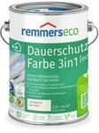 Remmers Dauerschutz-Farbe 3in1 [eco] cremewei&szlig; (RAL 9001), 2,5 Liter,f&uuml;r innen und