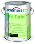 Remmers &Ouml;l-Farbe [eco] tabakbraun, 2,5 Liter, &Ouml;ko Farbe f&uuml;r Holz innen und au&szlig;en,