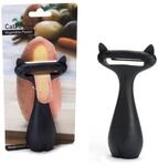 PELEG DESIGN CatPeeler Sparsch&auml;ler Katze &ndash; Lustiger Gem&uuml;sesch&auml;ler f&uuml;r