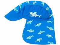 Playshoes Badekappe Kopfbedeckung Unisex Kinder,Hai,53