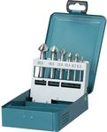 Makita D-42204 Kegelsenker-Set 6-teilig in Metallkassette, 90&deg; Schneiden, &Oslash; 6,3 -