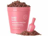 Sand & Sky - Körperpeeling für geschmeidige Haut - mit rosa Tonerde aus...