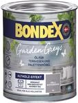 Bondex Garden Greys &Ouml;l Hell Naturgrau 0,75 L f&uuml;r 13 m&sup2; | Altholz-Effekt | Betont