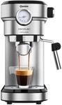 Cecotec Espressomaschine Espresso und Cappuccino Cafelizzia 790 Steel Pro. 1350W,