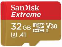 SanDisk Extreme microSD-Karte für mobiles Gaming 32 GB (Lesen bis 100 MB/s,...