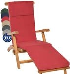 Beautissu Luxus Deckchair Auflage Sonnenliege 175x45x5cm LoftLux DC &ndash; Bezug
