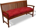 Beautissu Bankauflage Flair BK - Sitzkissen f&uuml;r Gartenbank - Polster Auflage Outdoor