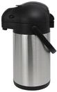METRO Professional Airpot Pumpkanne, 1.9L, Edelstahl, Isolierkanne mit Zapfhahn,