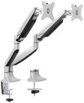 LogiLink BP0043 2-fach Aluminium Monitor-Schreibtischhalterung 33-81,3 cm (13-32