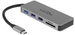 Delock USB Type-C Dockingstation f&uuml;r Mobilger&auml;te 4K - HDMI/Hub/SD/PD 2.0, 87743